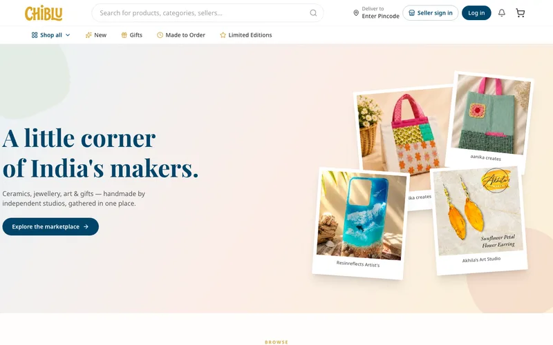 Chiblu, a little corner of India’s makers
