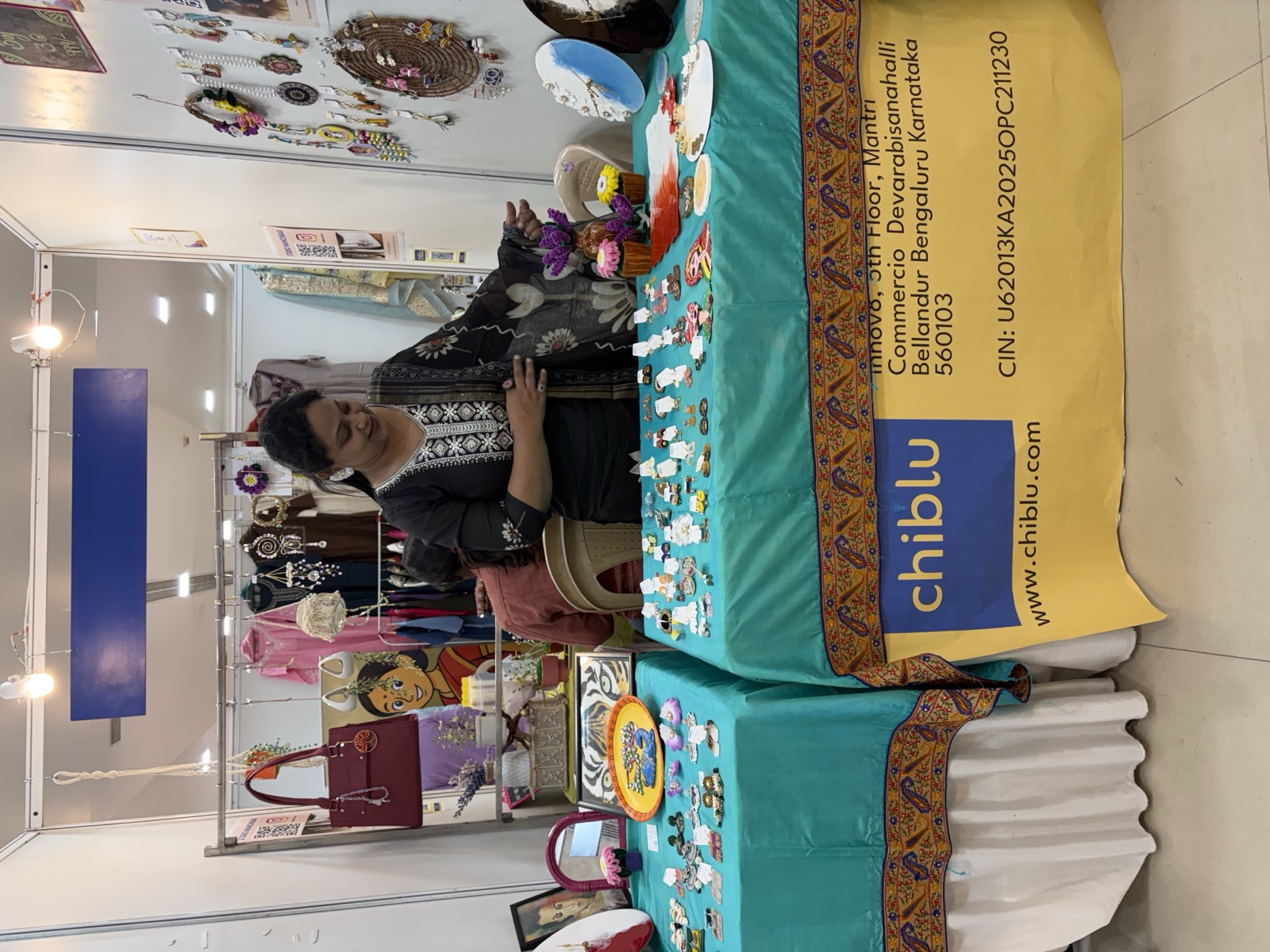 The pop-up stall in Mumbai, December 2025